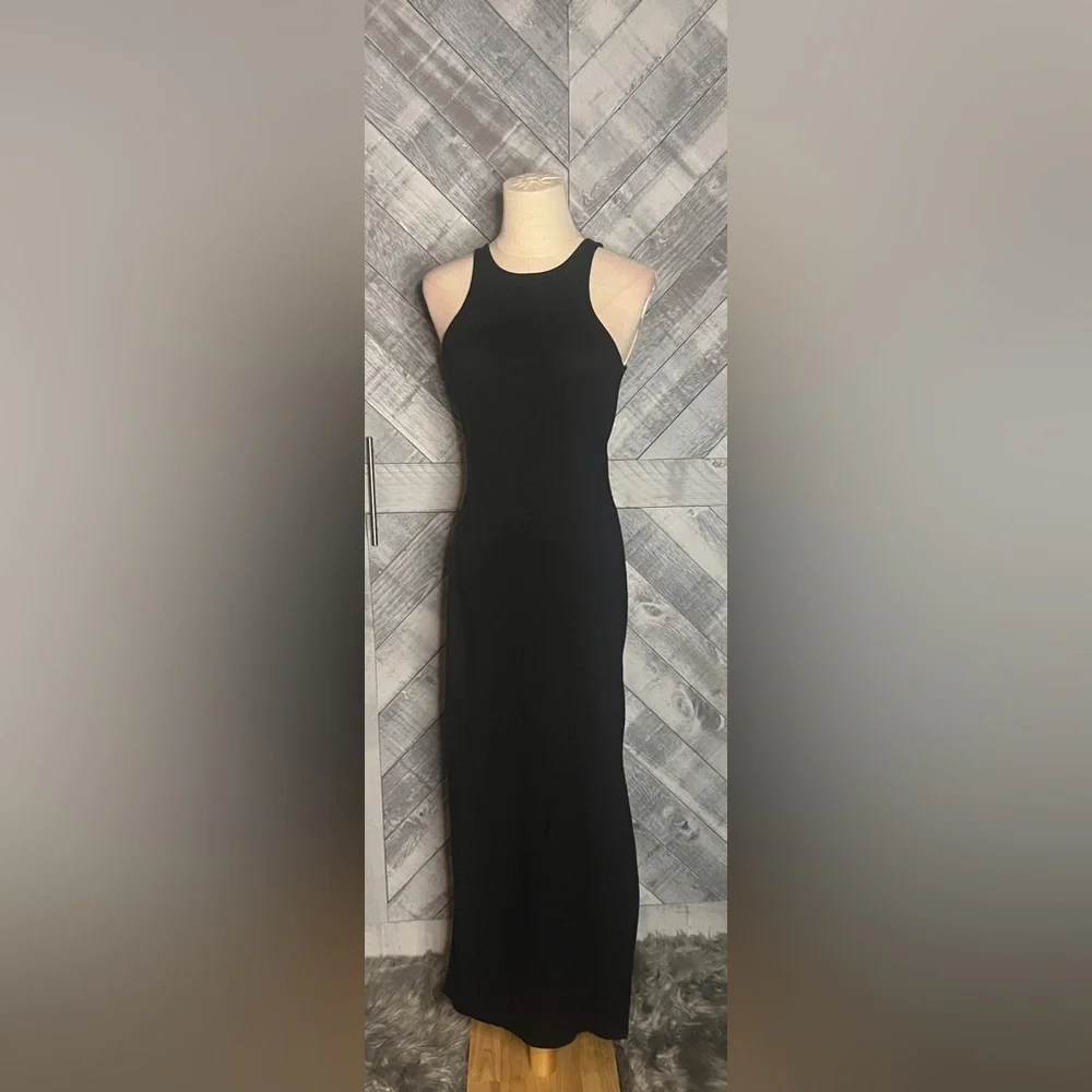 FRENCH CONNECTION NWT RASHA RIBBED CUT-OUT DRESS.. - Picture 7 of 11